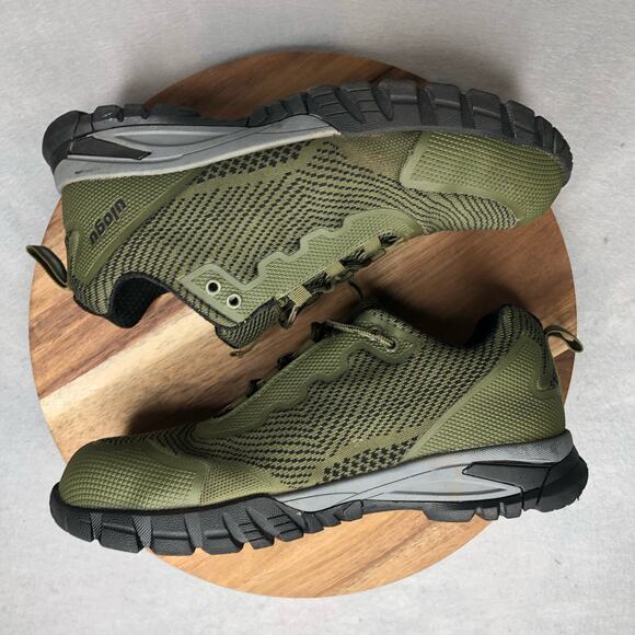 Ulogu Waterproof Alloy Toe Meets ASTM f2413 Standards Mens Size 11 Army Green - Picture 3 of 7